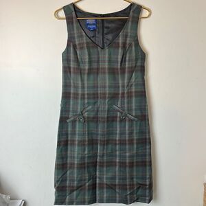 Pendleton Vintage Plaid Sleeveless Women’s Dress